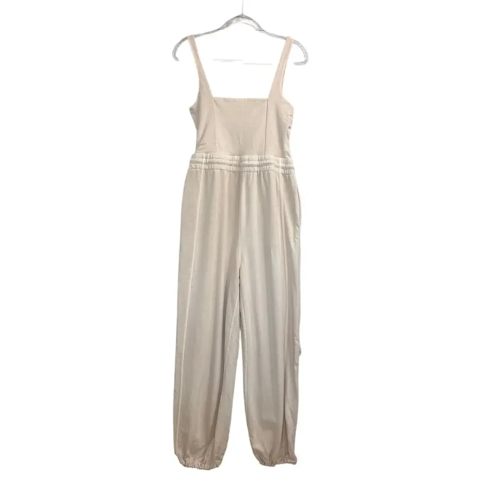 Free People Movement In Bound Athletic Romper In Blush Pink Women’s Size Medium - Picture 10 of 14
